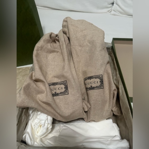 Gucci Canvas Ruggine Slides - Picture 11 of 11